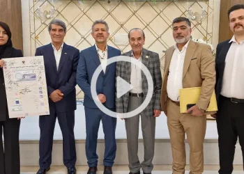 آیین رونمایی از کارت‌های ضد جعل استان البرز