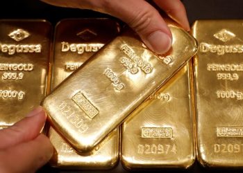 کاهش قیمت طلا در بازار جهانی